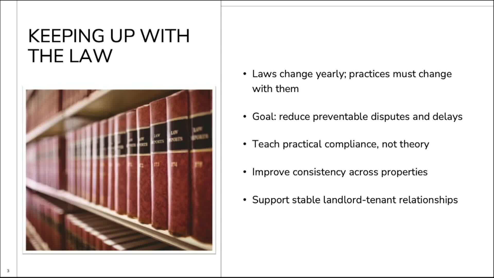 Ventura Housing Connections - Legal Landscape for Landlords