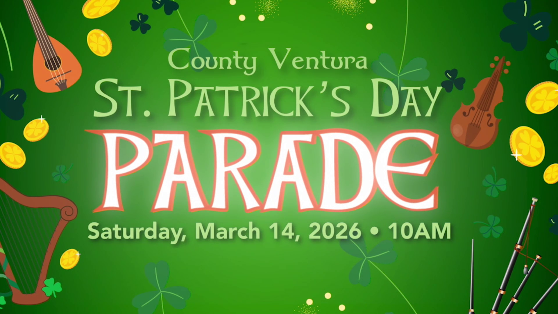 2026 County Ventura St. Patrick's Day Parade - Rebroadcast