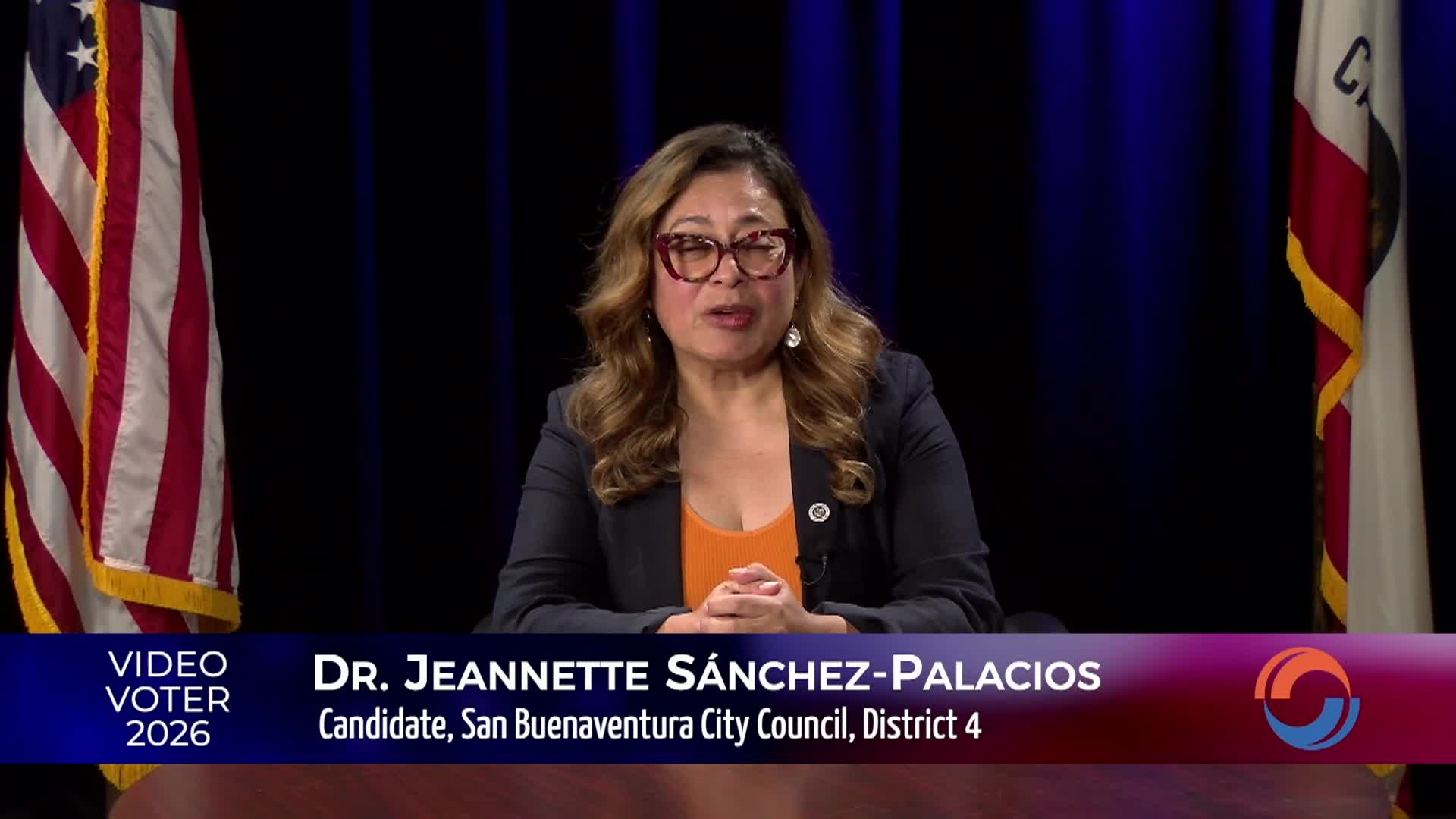 Video Voter 2026 - Dr. Jeannette Sanchez-Palacios, Candidate, District 4, Ventura City Council