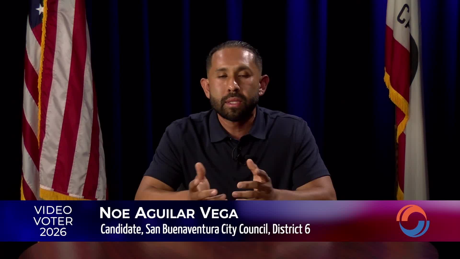 Video Voter 2026 - Noe Aguilar Vega, Candidate, District 6, Ventura City Council
