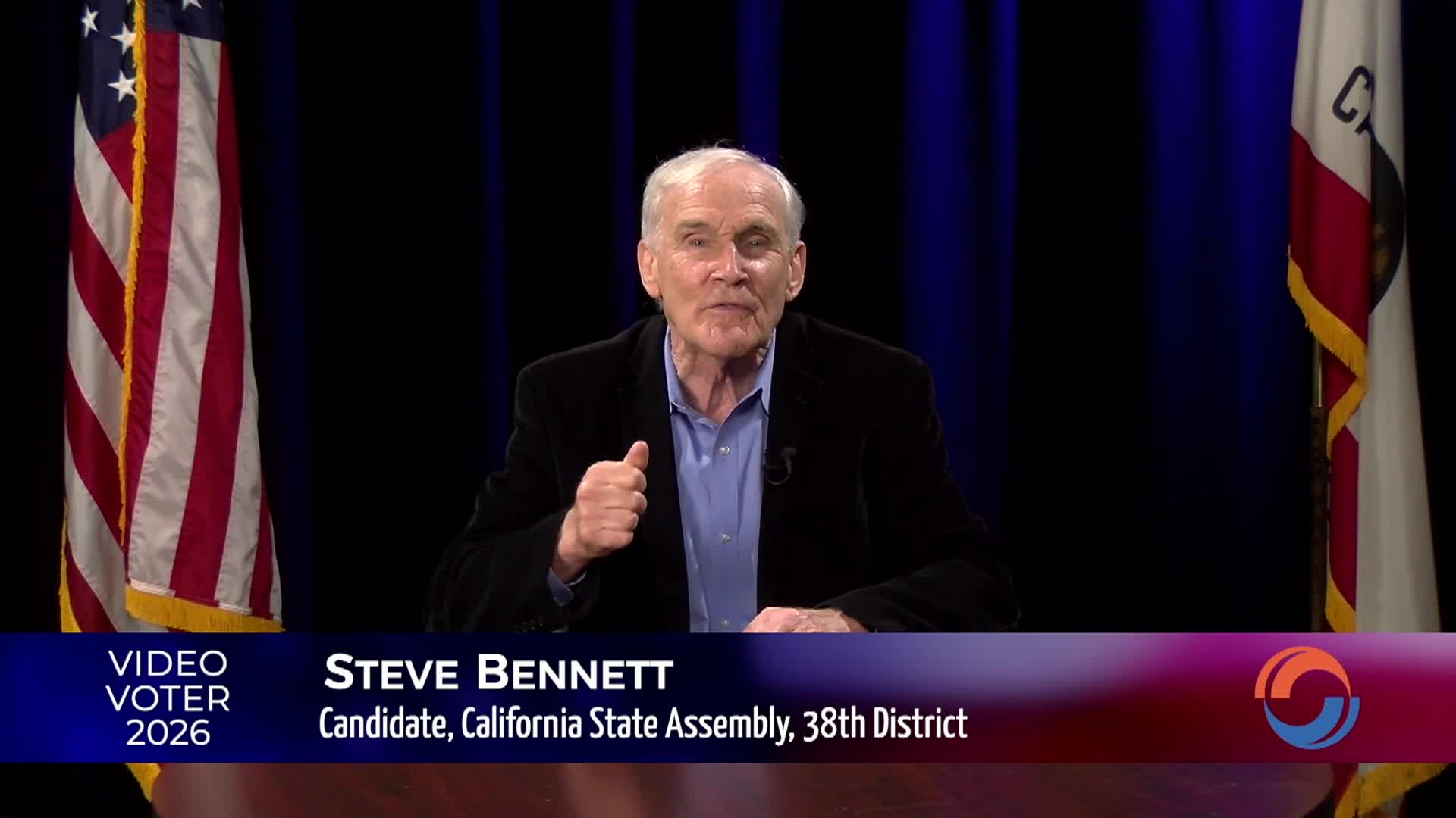Video Voter 2026 - Steve Bennett, Candidate, 38th District, CA State Assembly