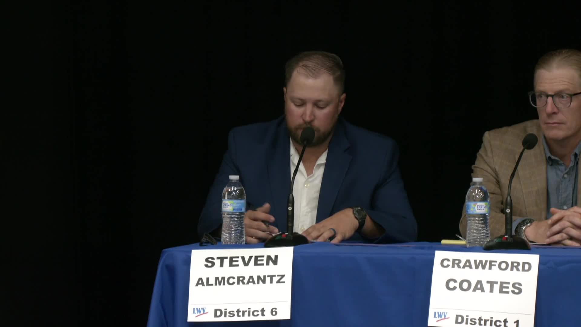 LWV 2026 - City Council Candidate Districts 1 & 6 Forum held October 15, 2026