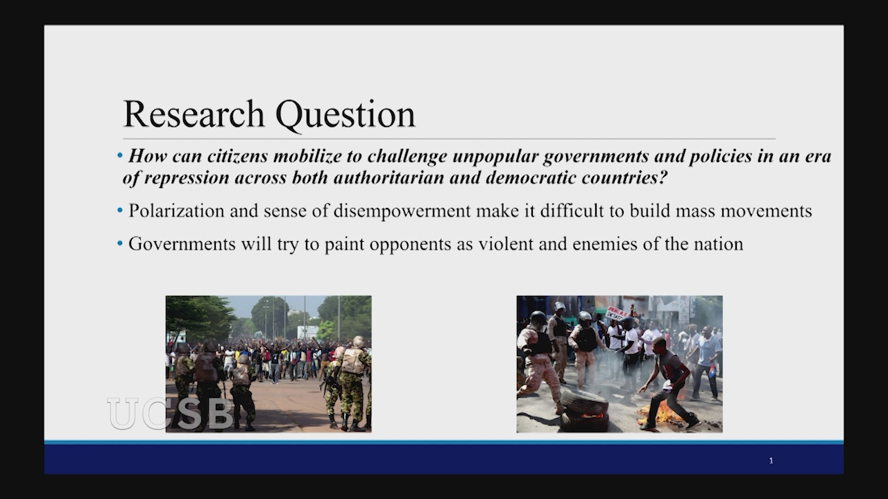Protest and Repression in the Shadow of History