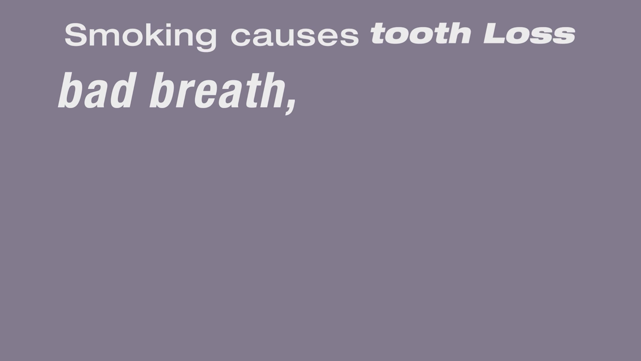 PSA - BRITE/Reality Improv Connection - OMCHS - Tobacco - Quit It Before It Kills You